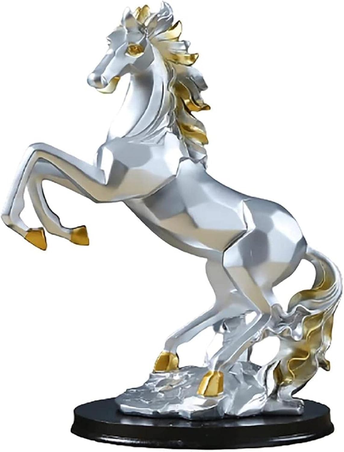 Standing Horse Statue (silver)