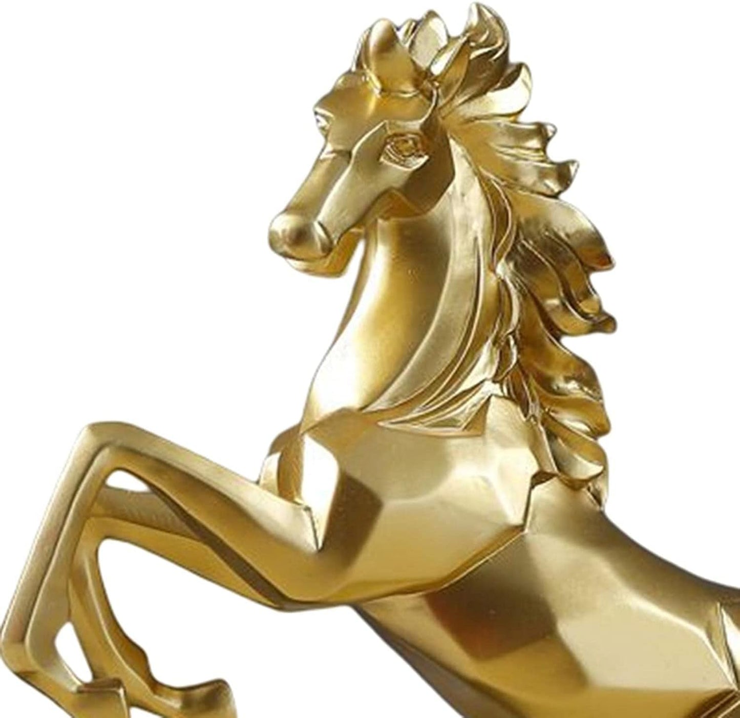 Standing Horse Statue (Gold)