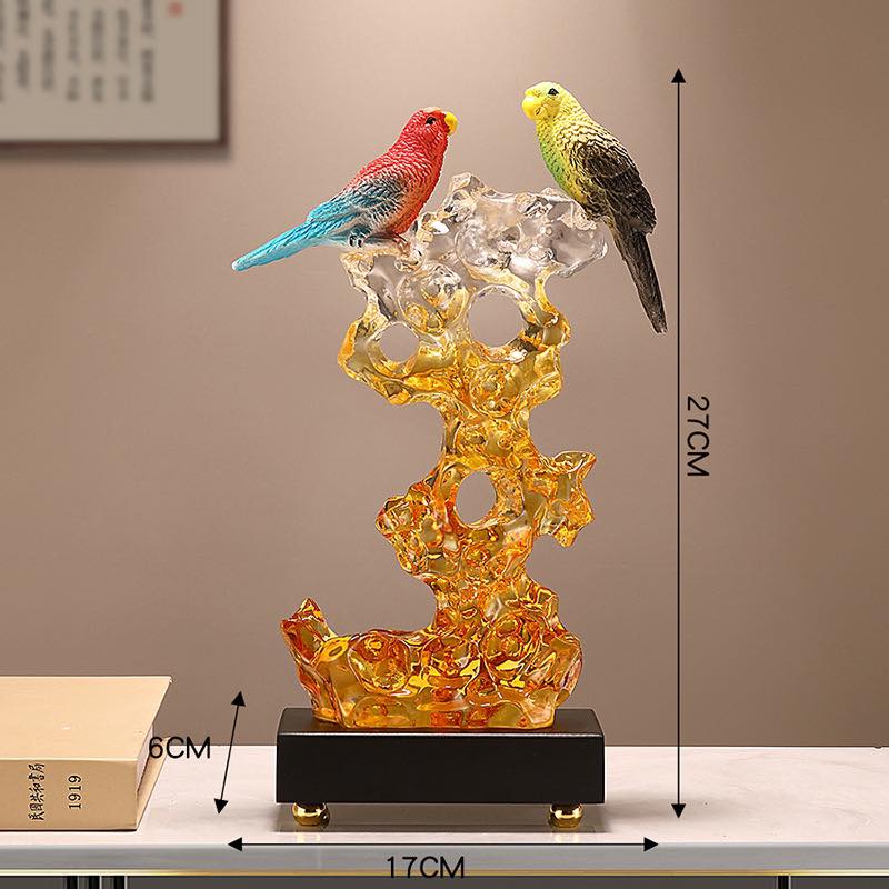 Couple Parrots Coral