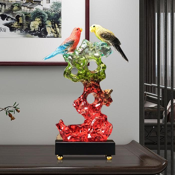 Couple Parrots Coral