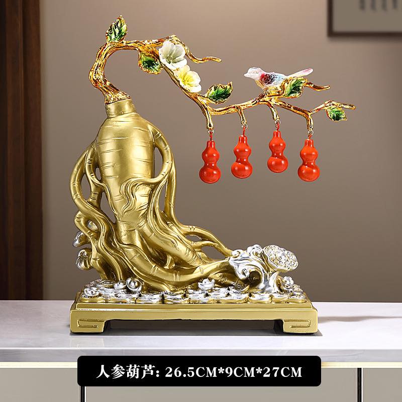 Gourd and carrot ornament