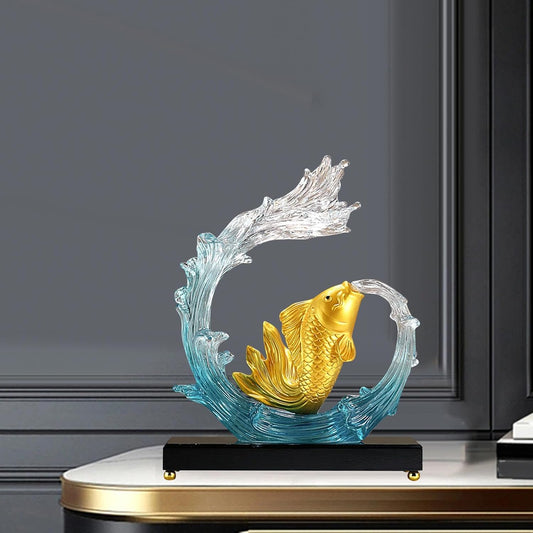 Fish Aquar Gold