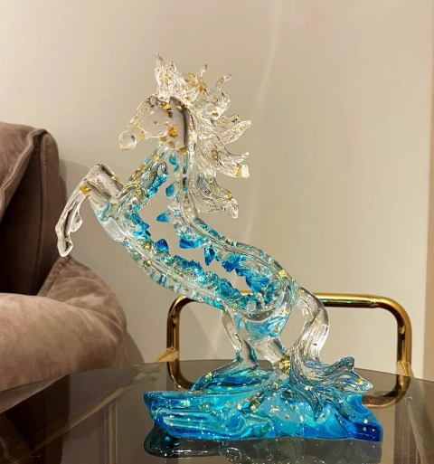 Blue Crystal horse