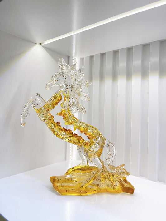 Gold Crystal horse