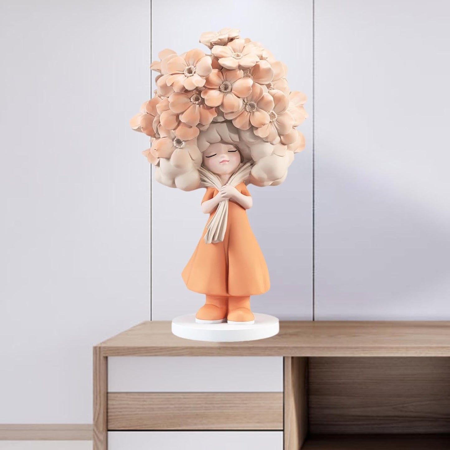 Flower Girl Statue