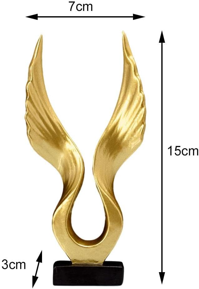 Bird Wing Resin Decor
