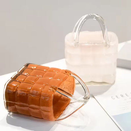 Clear Glass Vase Handbag