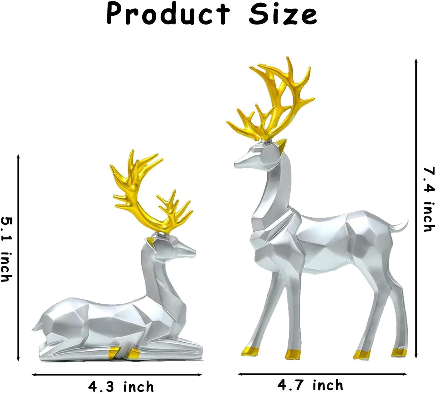Christmas Reindeer Figurines