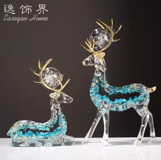 Blue Crystal Deer