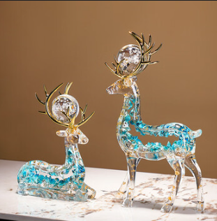 Blue Crystal Deer