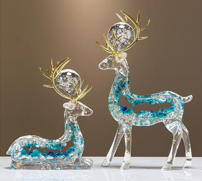 Blue Crystal Deer