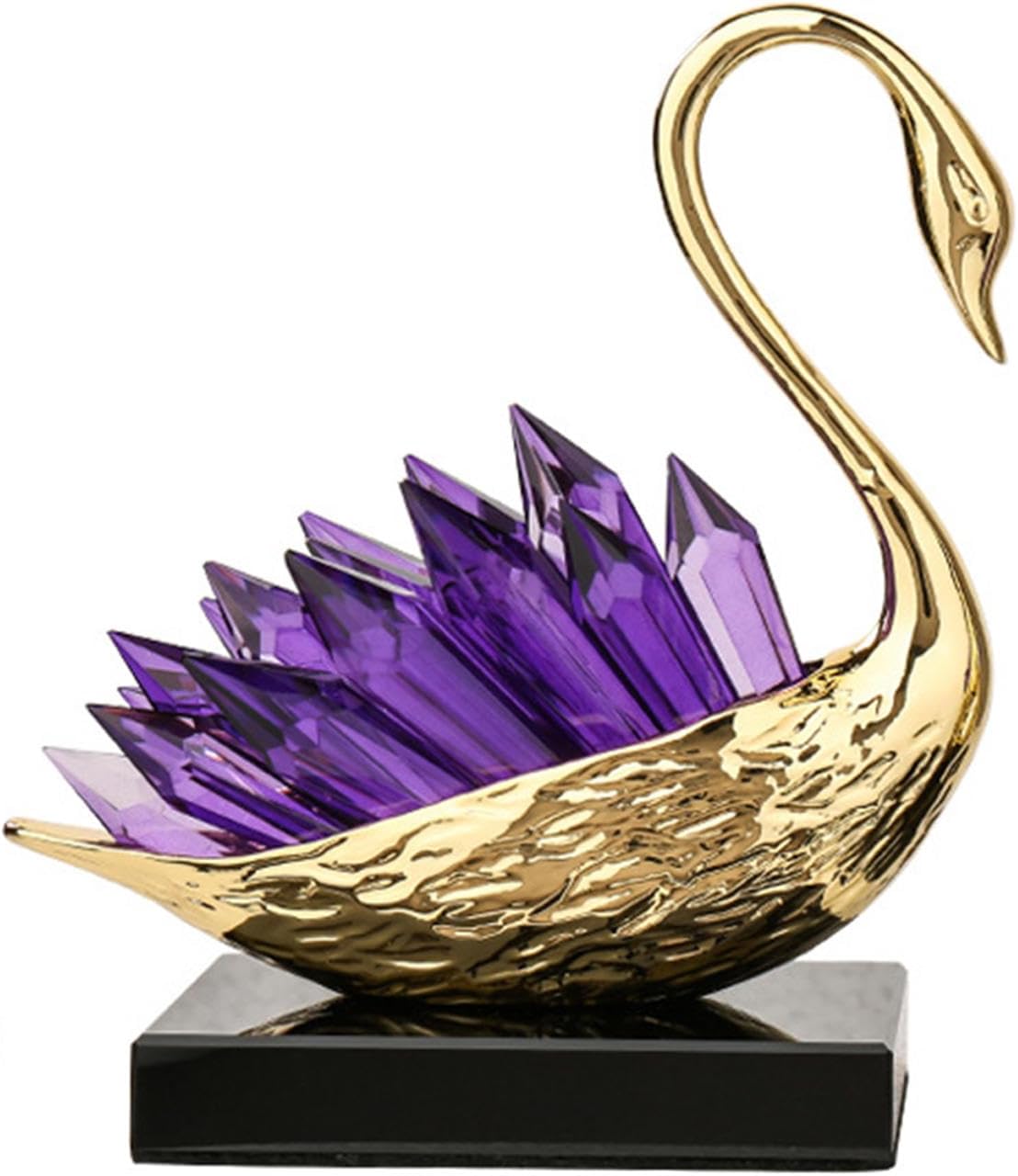Purple Crystal Swan