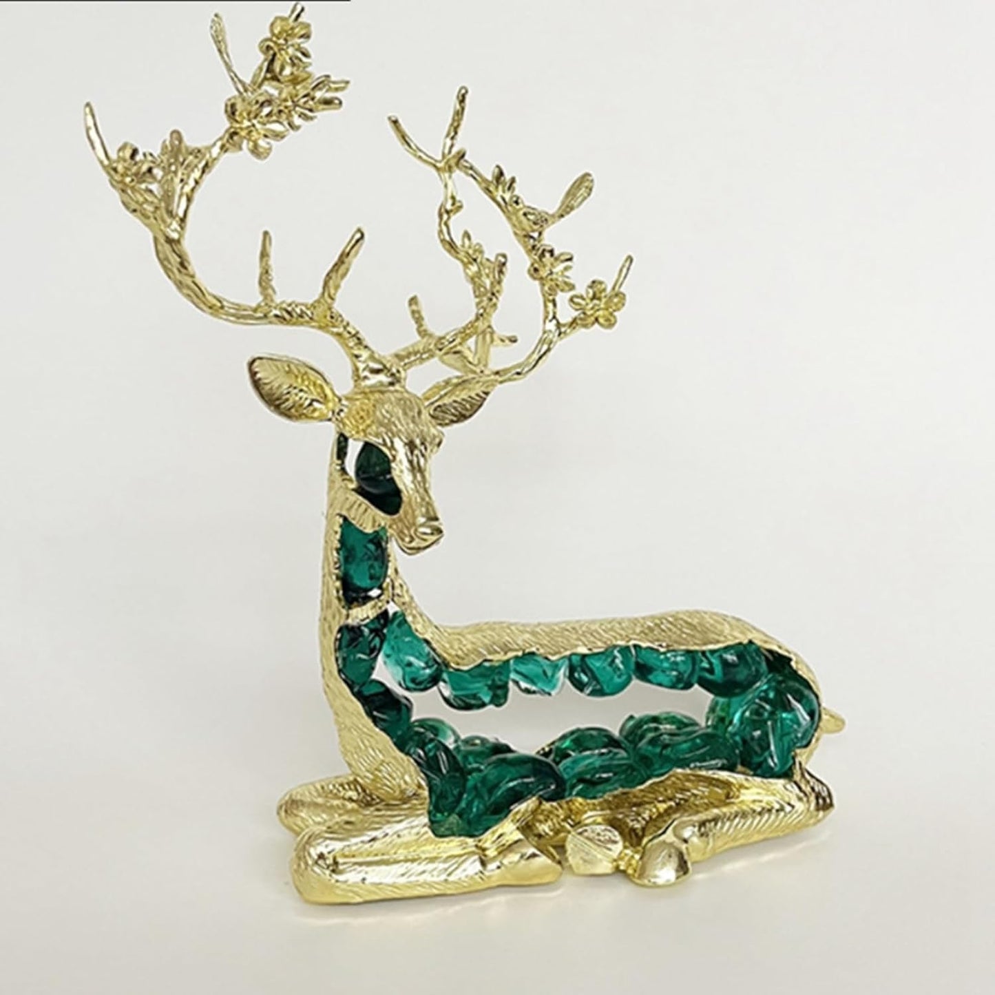 Green Crystal Deer