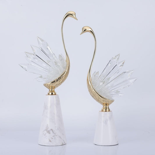 White Crystal Swan