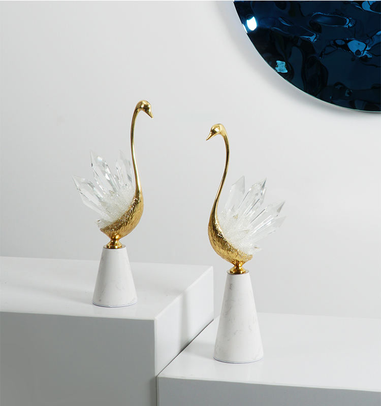 White Crystal Swan