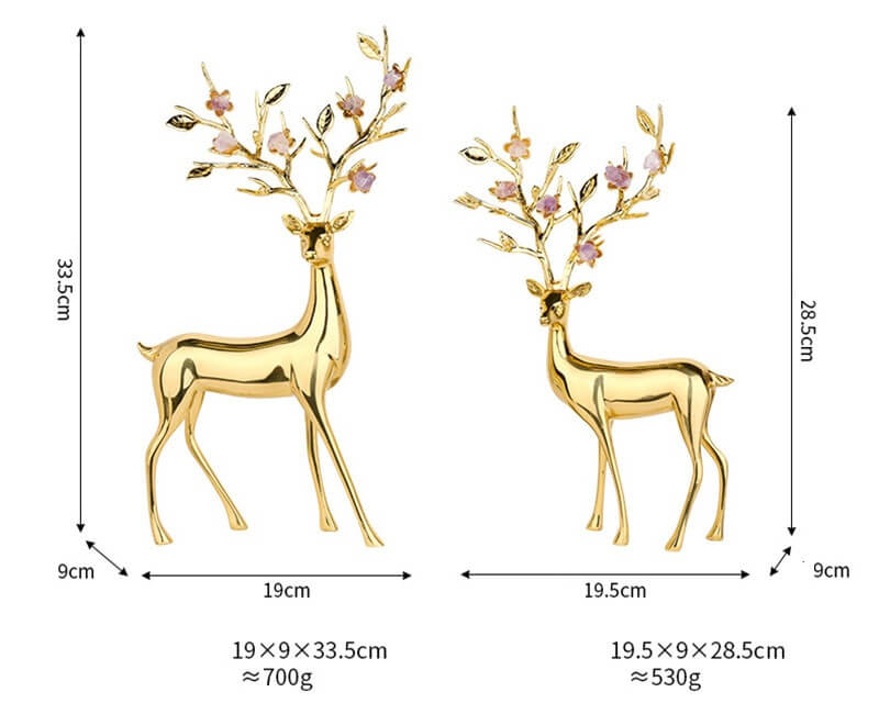Deer Flower Horns