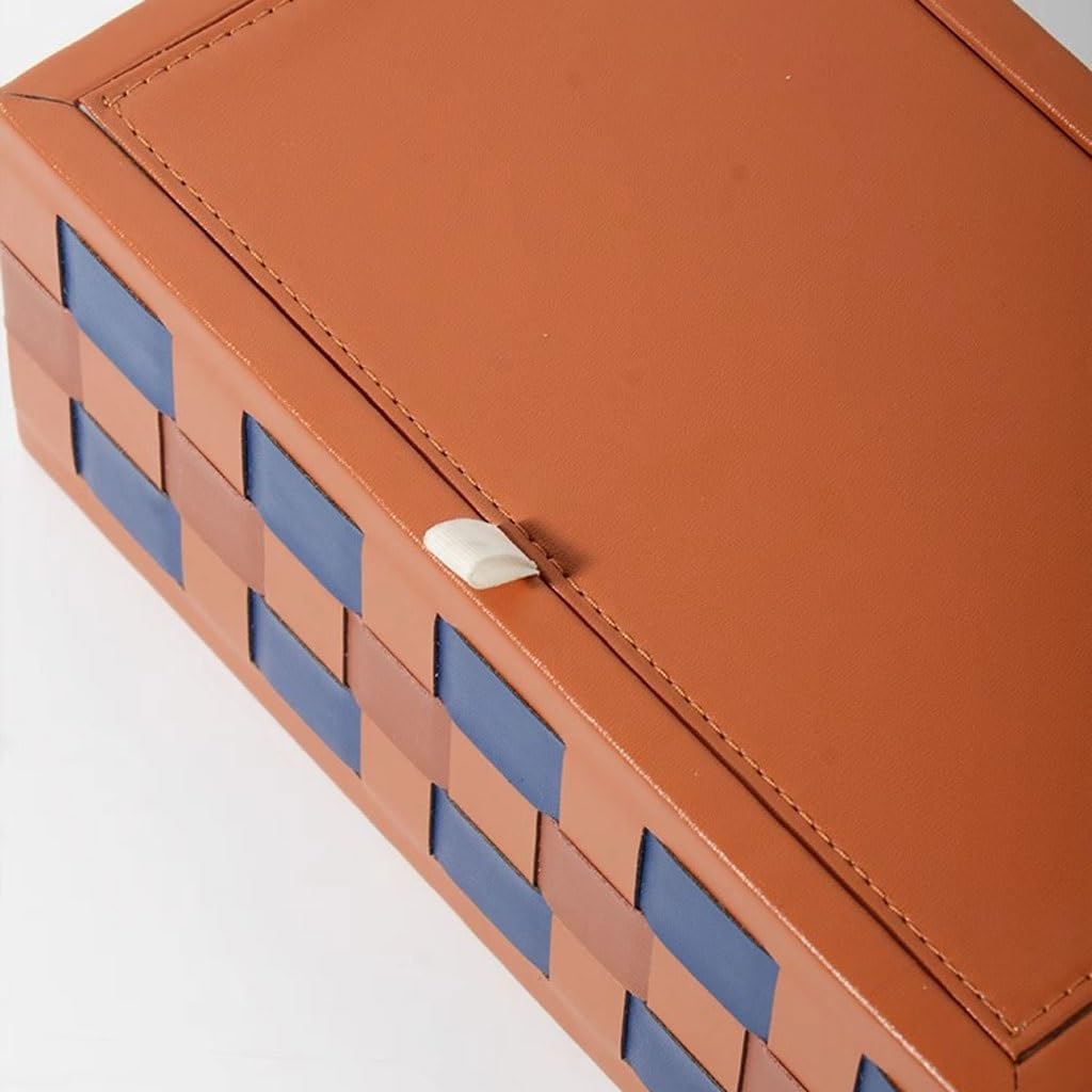 ILSMYSUTRA Leather Tissue Box