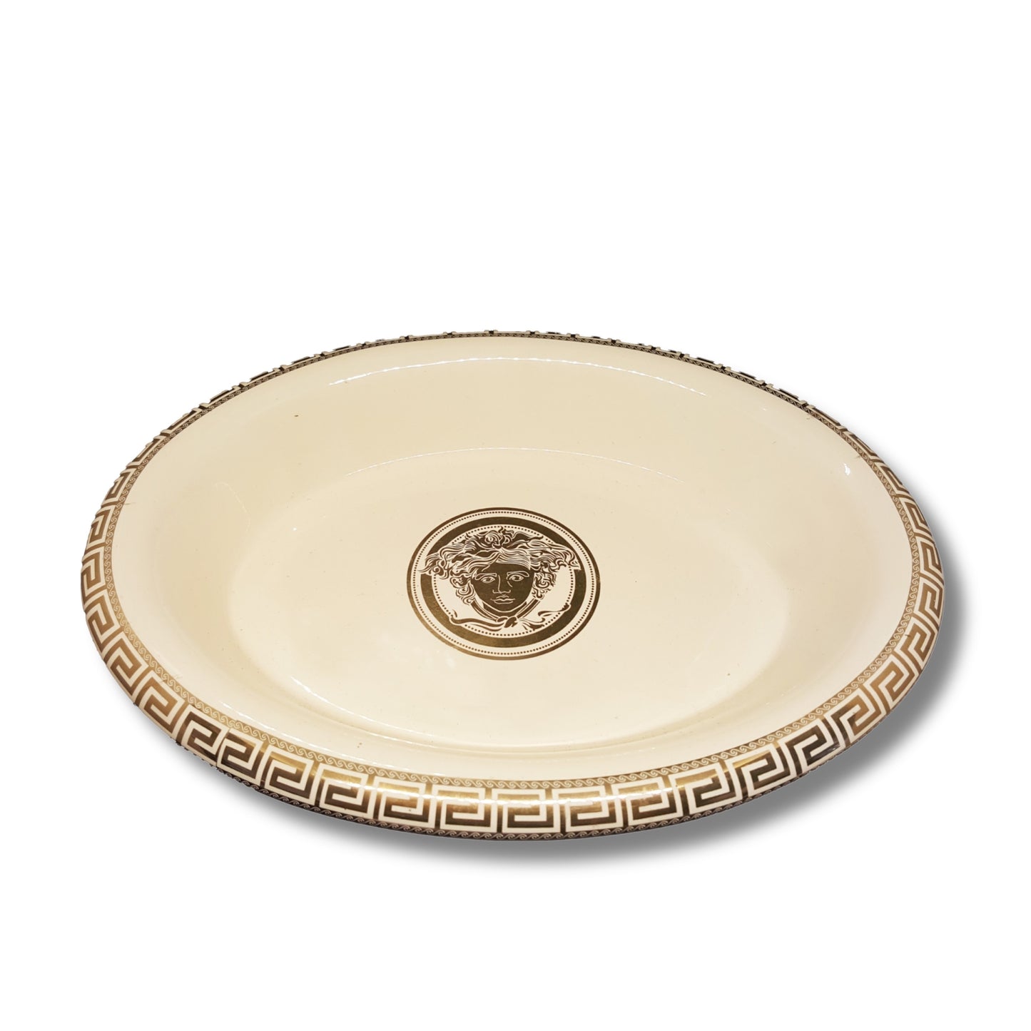 Oval fruit bowl with legs