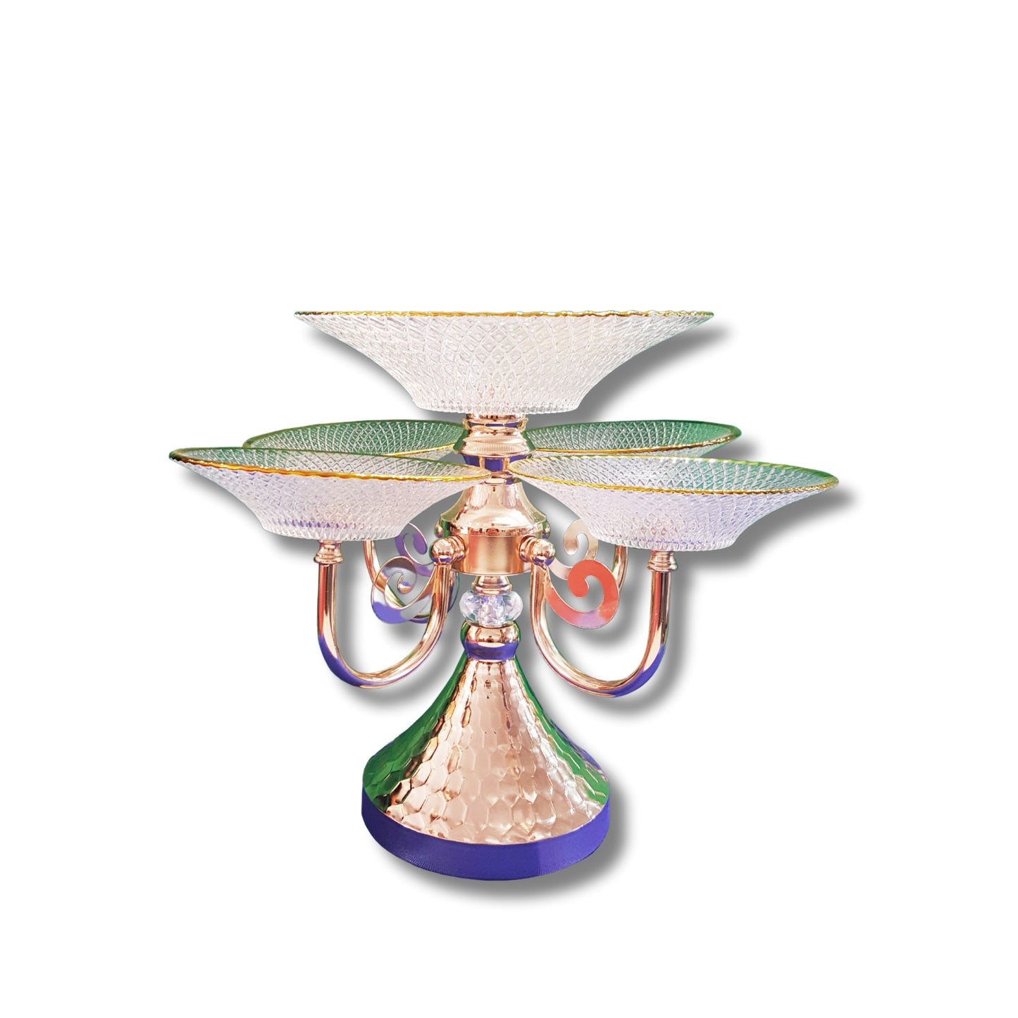 Tier Glass Dessert Stand