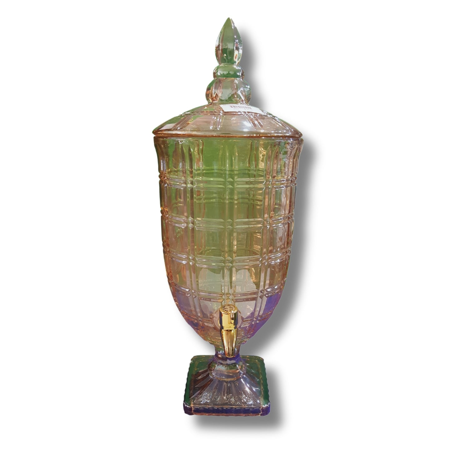 Glass drink dispenser