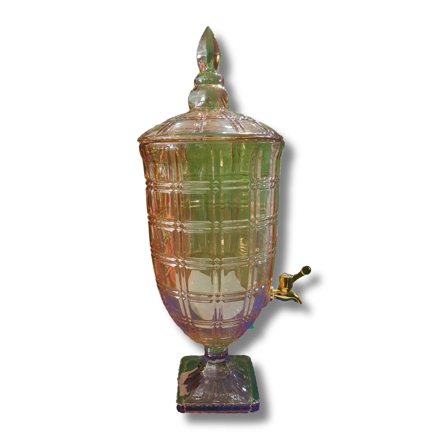 Glass drink dispenser