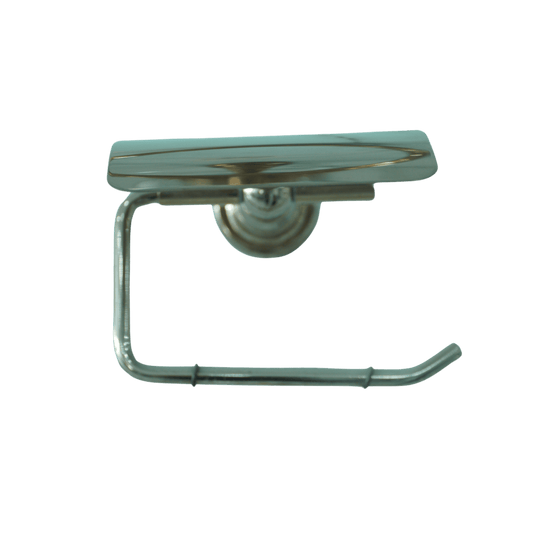 Stainless steel toilet paper holder