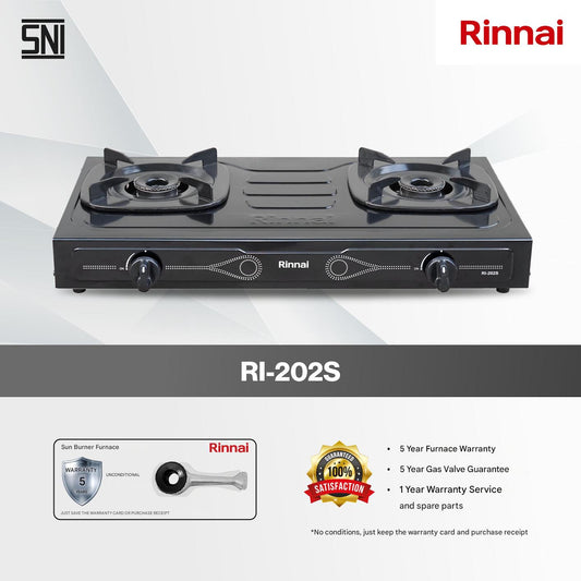 2 Bumer Gas Cooker (RI-202S)