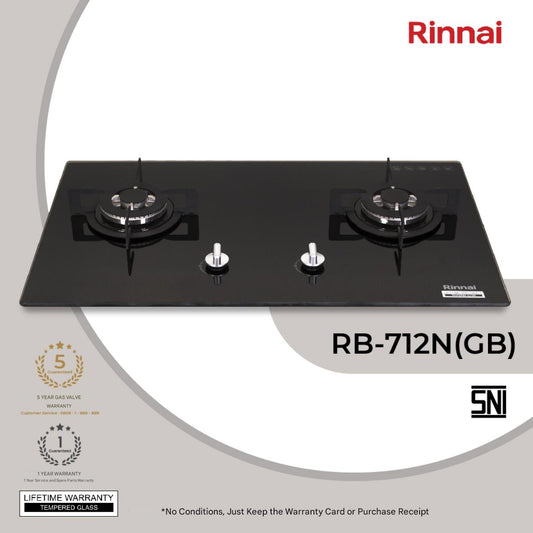 2 Burner Gas Built In Hob (RB-712N(G)