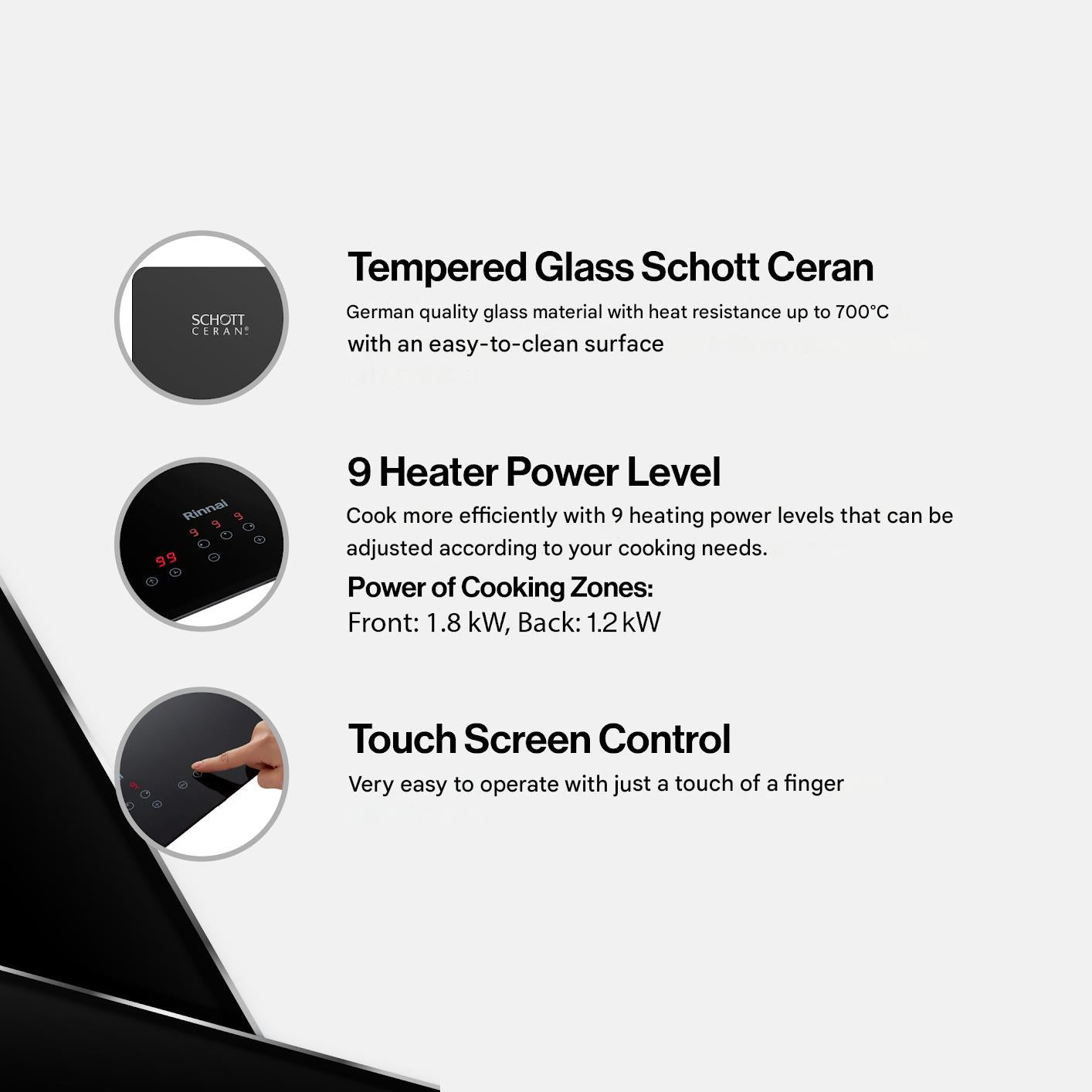 ELECTRIC-HOBS (RB-3012E-CB)