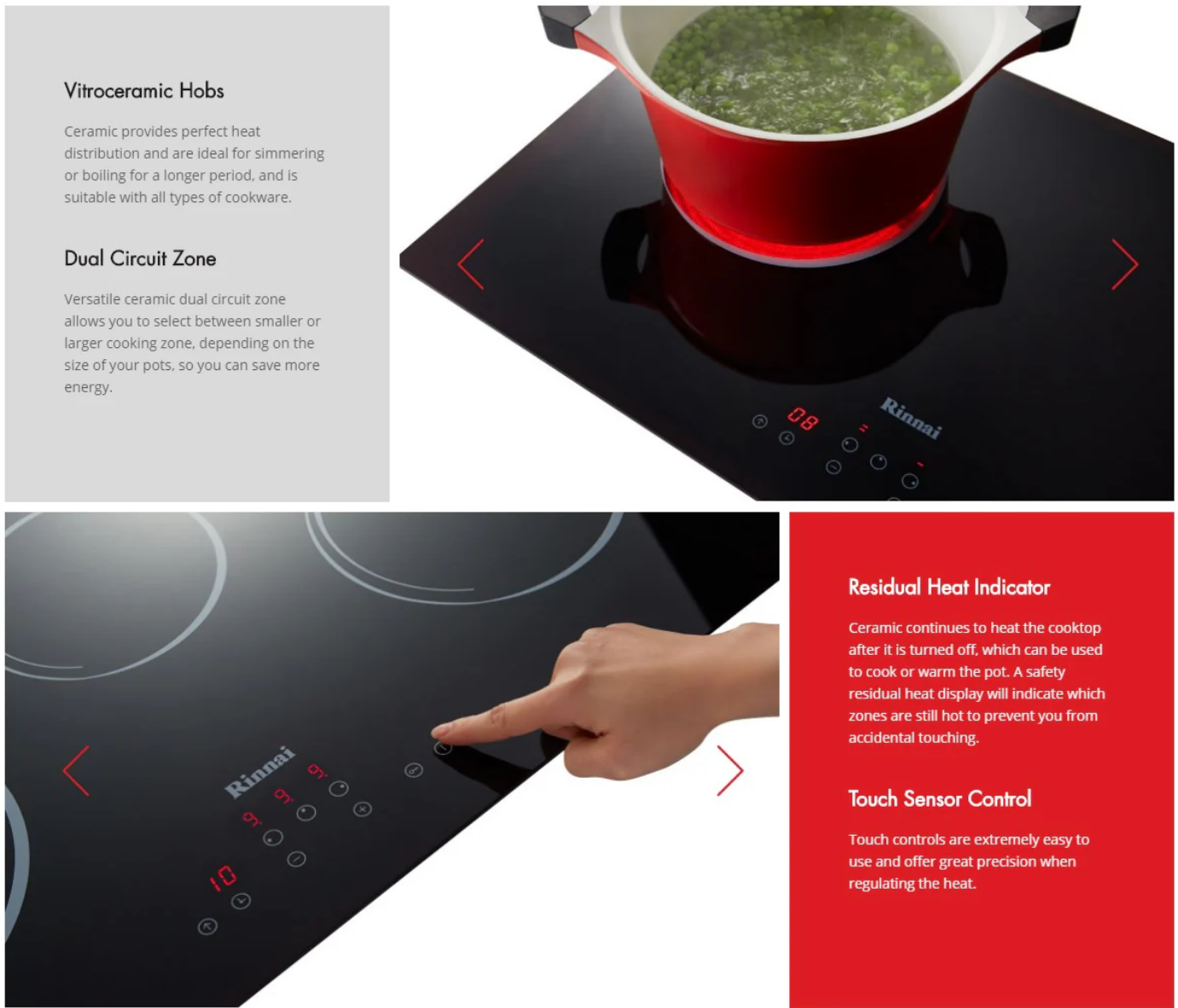 Vitroceramic Hob (RB-7013E-CB)