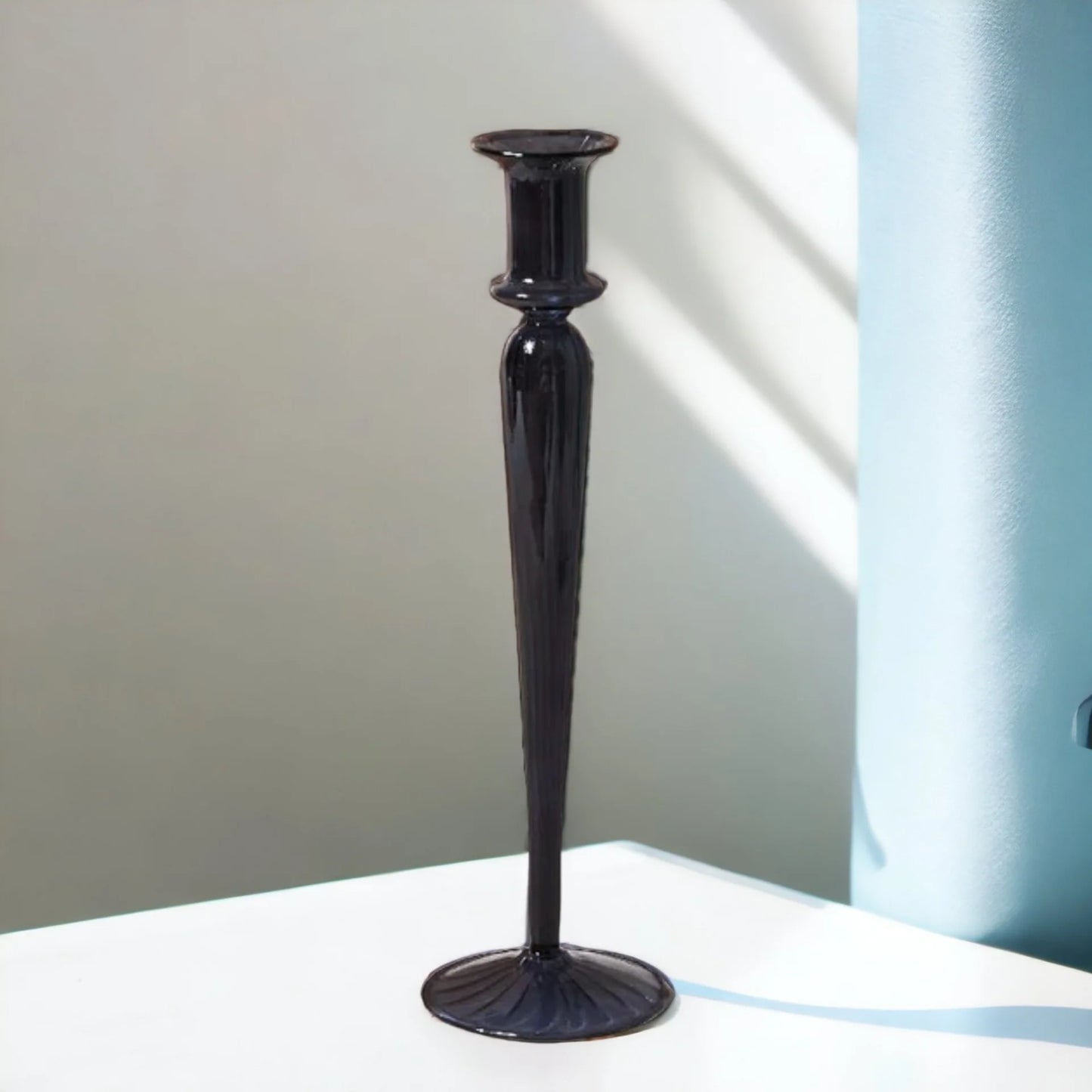 Romantic Glass Candle (black)