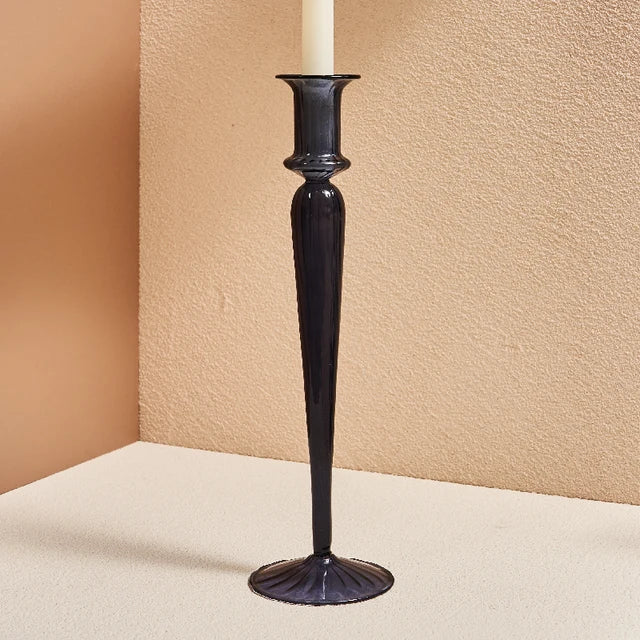 Romantic Glass Candle (black)
