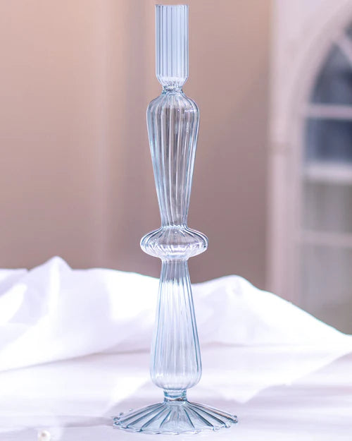 Romantic Glass Candle (blue)