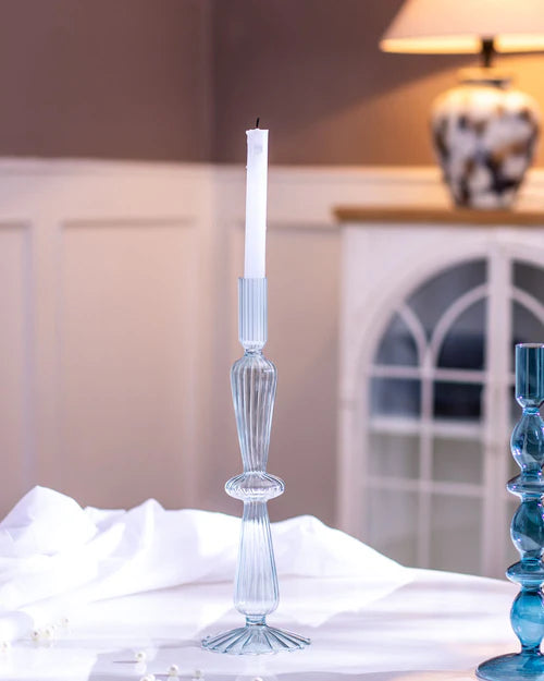 Romantic Glass Candle (blue)