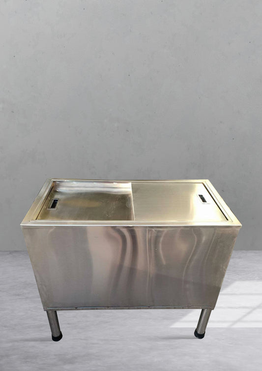 Ice bin stainless