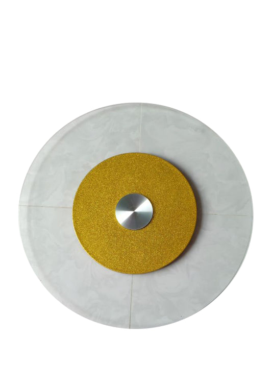 Glass lazy susan