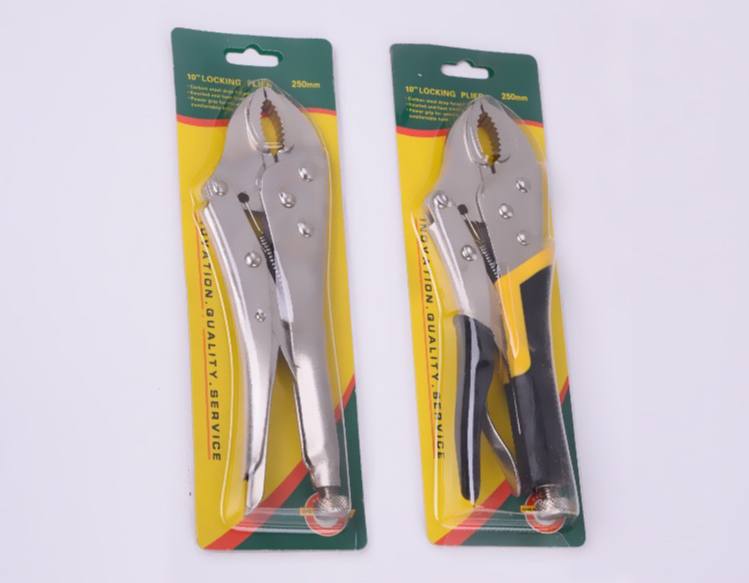 Locking Pliers Gourd Mouth Straight Jaw Lock Mole Plier High Carbon Steel