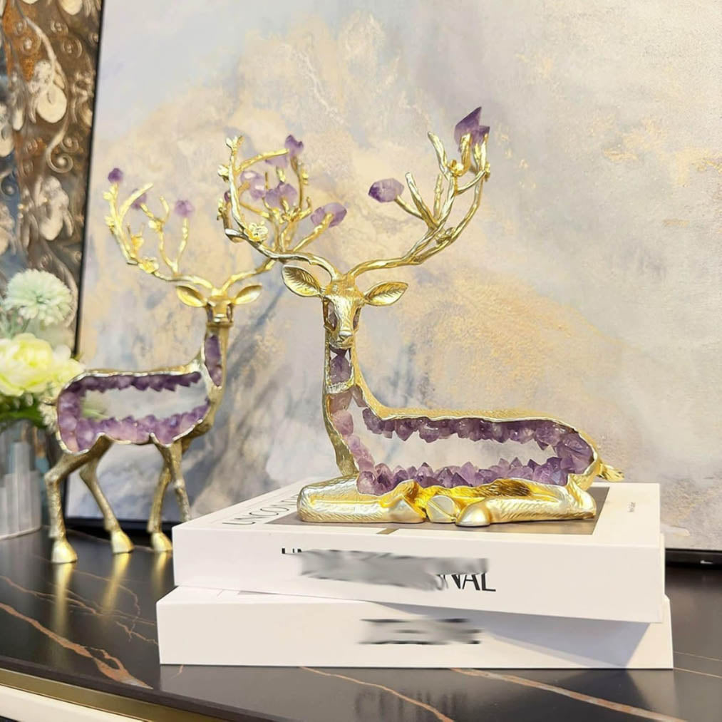 Purple Crystal Deer